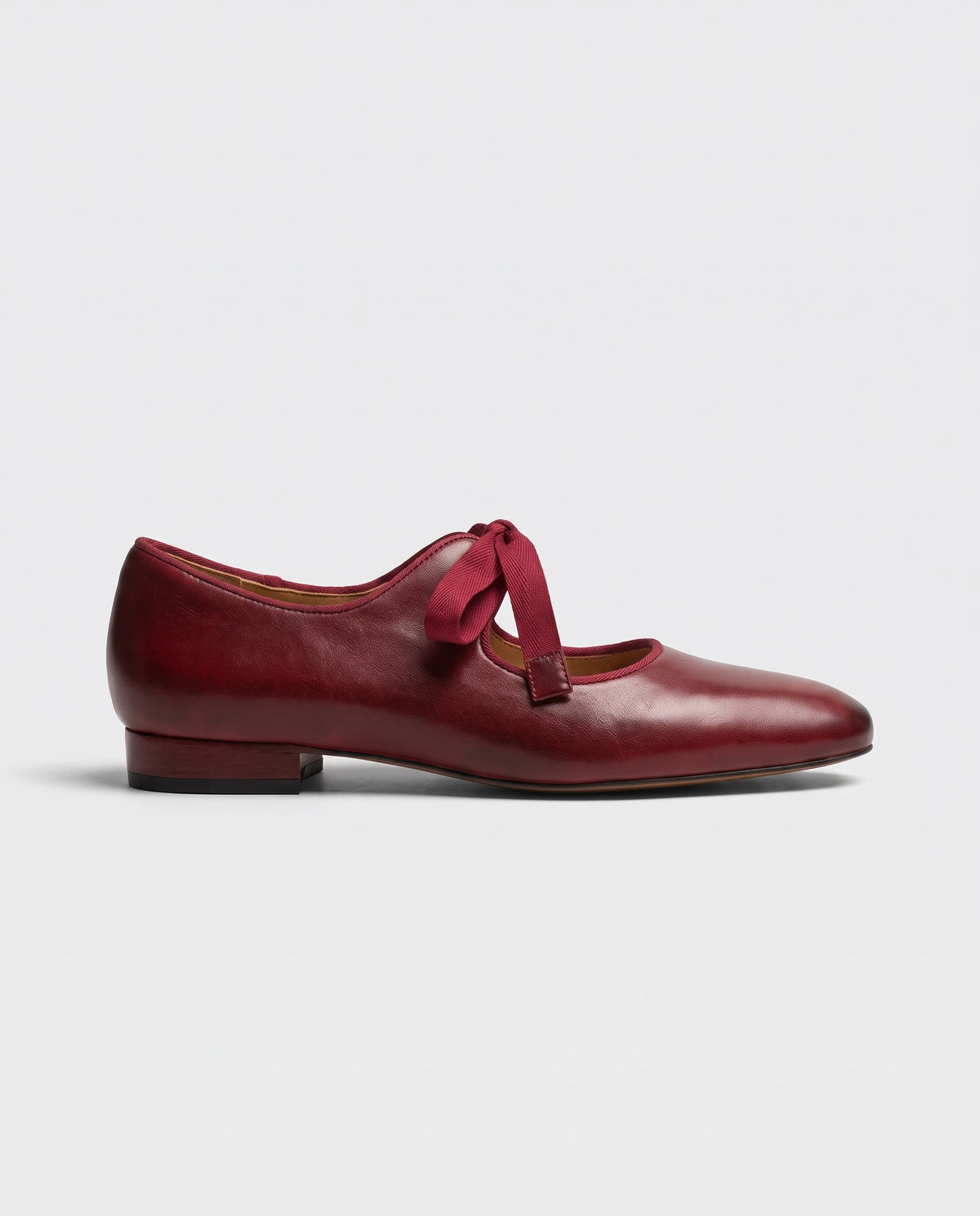 Constance | Women's Leather Ankle Boots Chunky-Heel Round-Toe Booties