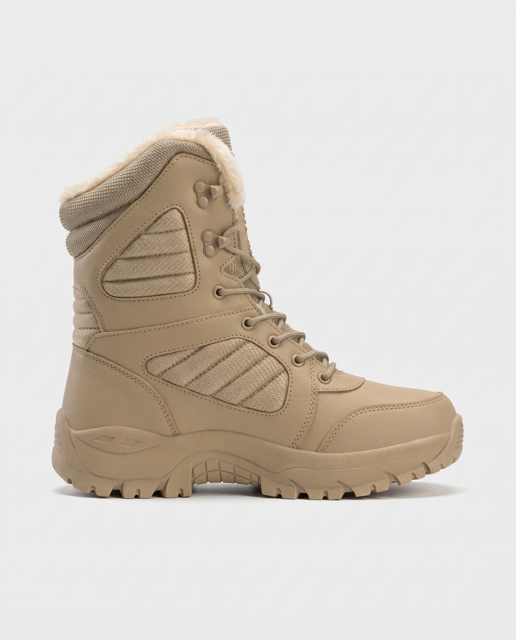 Bastion | Men's Insulated Snow Boots Pull-On Round-Toe Winter Boots