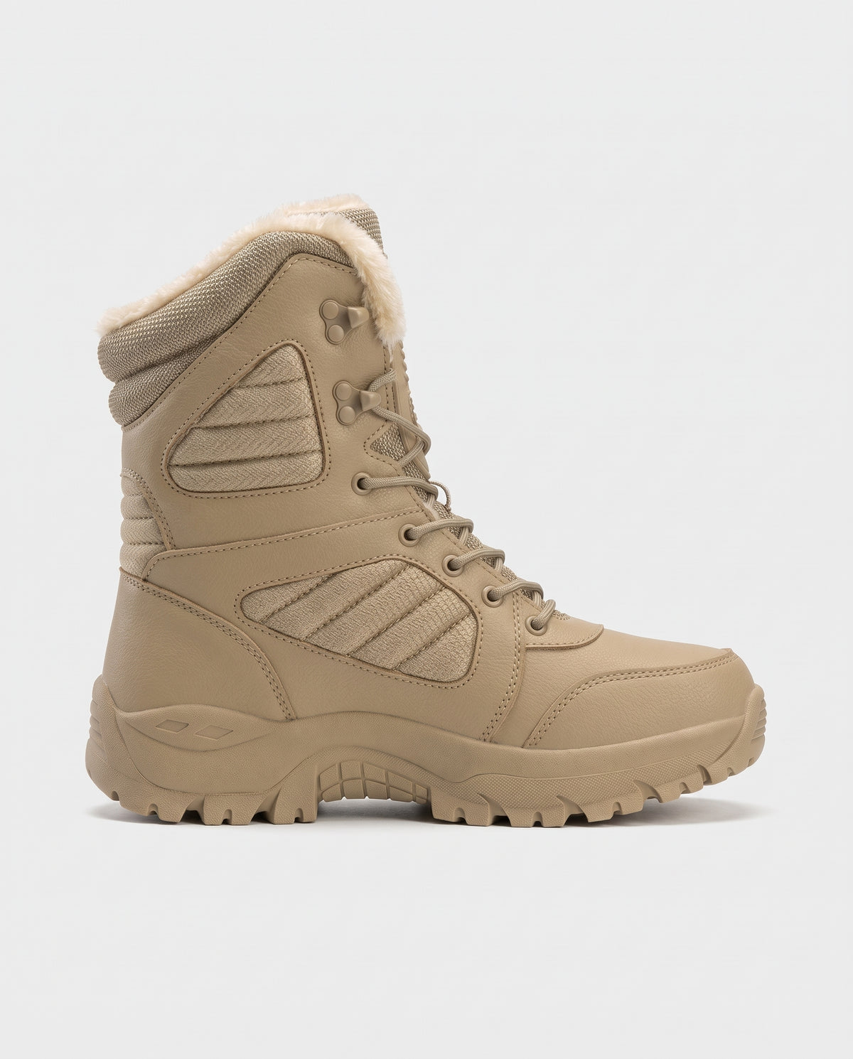 Bastion | Men's Insulated Snow Boots Pull-On Round-Toe Winter Boots