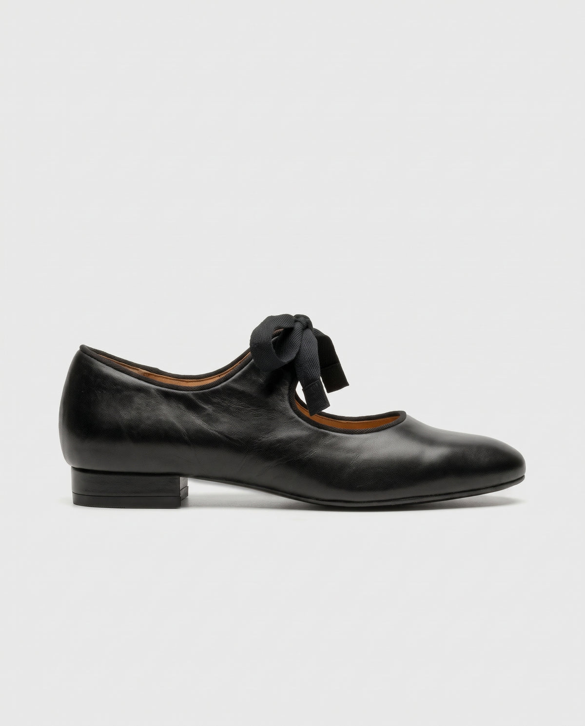 Constance | Women's Leather Ankle Boots Chunky-Heel Round-Toe Booties
