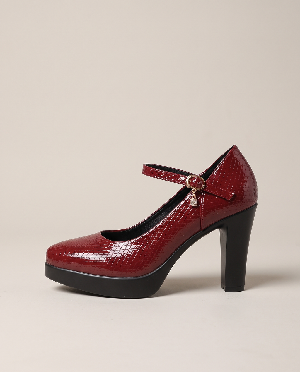 Mirabelle | Women's Low Block Heel Court Shoes Everyday Work Shoes