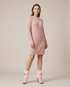 Reine | Women's Faux Leather Block Heel Ankle Boots Fleece-Lined Boots