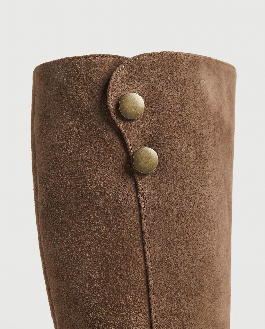 Margaux | Women's Faux Suede Knee High Boots Block-Heel Riding Boots