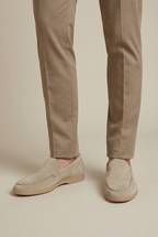 Apollo | Genuine Leather Loafers Slip-On Round Toe Height Increase Anti-Slip