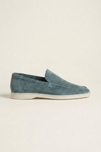 Repere | Men's Suede Driving Loafers Slip-On Flats Casual Moccasin Shoes