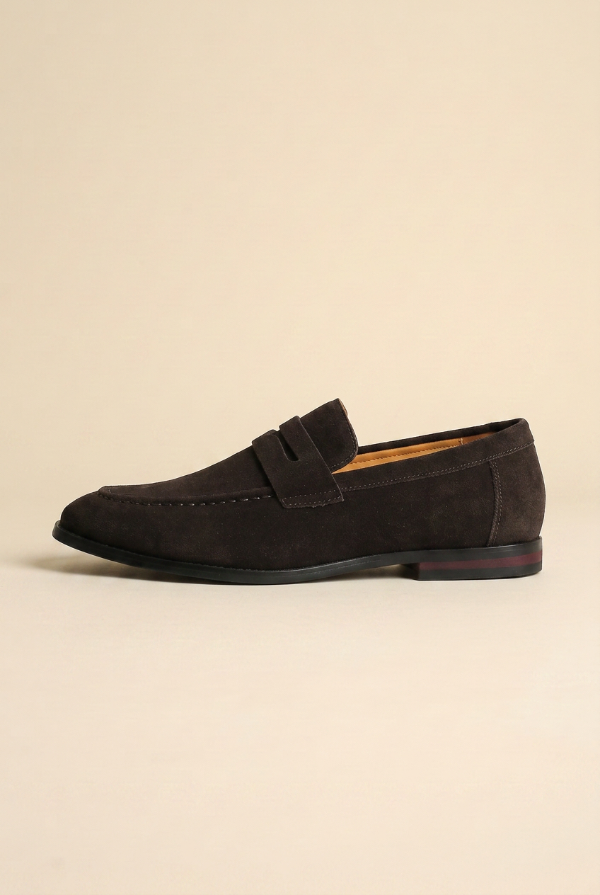 Repere | Men's Suede Slip-On Shoes Casual Breathable Loafers British Style