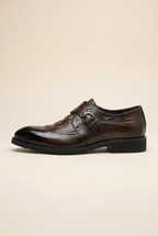 Racine | Men's Genuine Leather Business Casual Shoes Slip-On Dress Shoes
