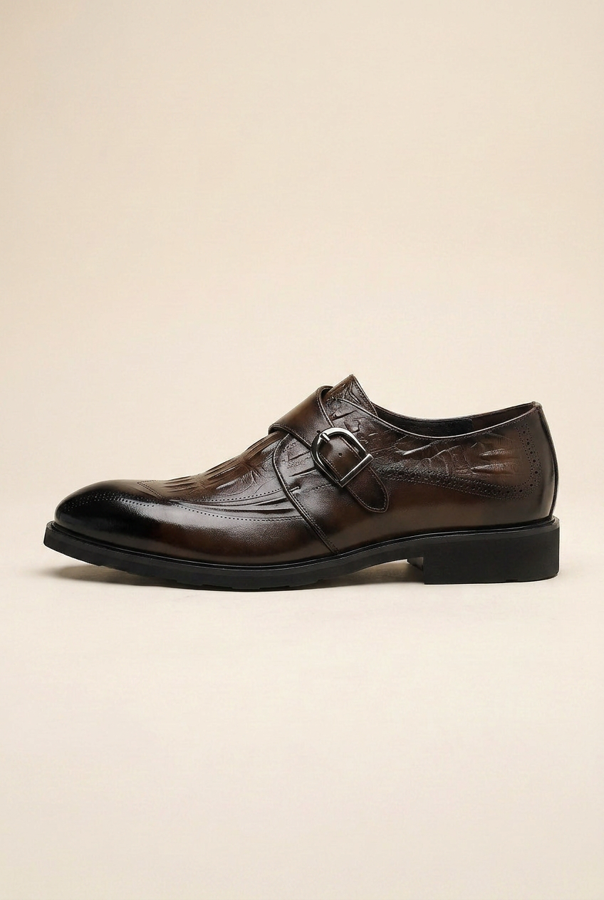 Racine | Men's Genuine Leather Business Casual Shoes Slip-On Dress Shoes