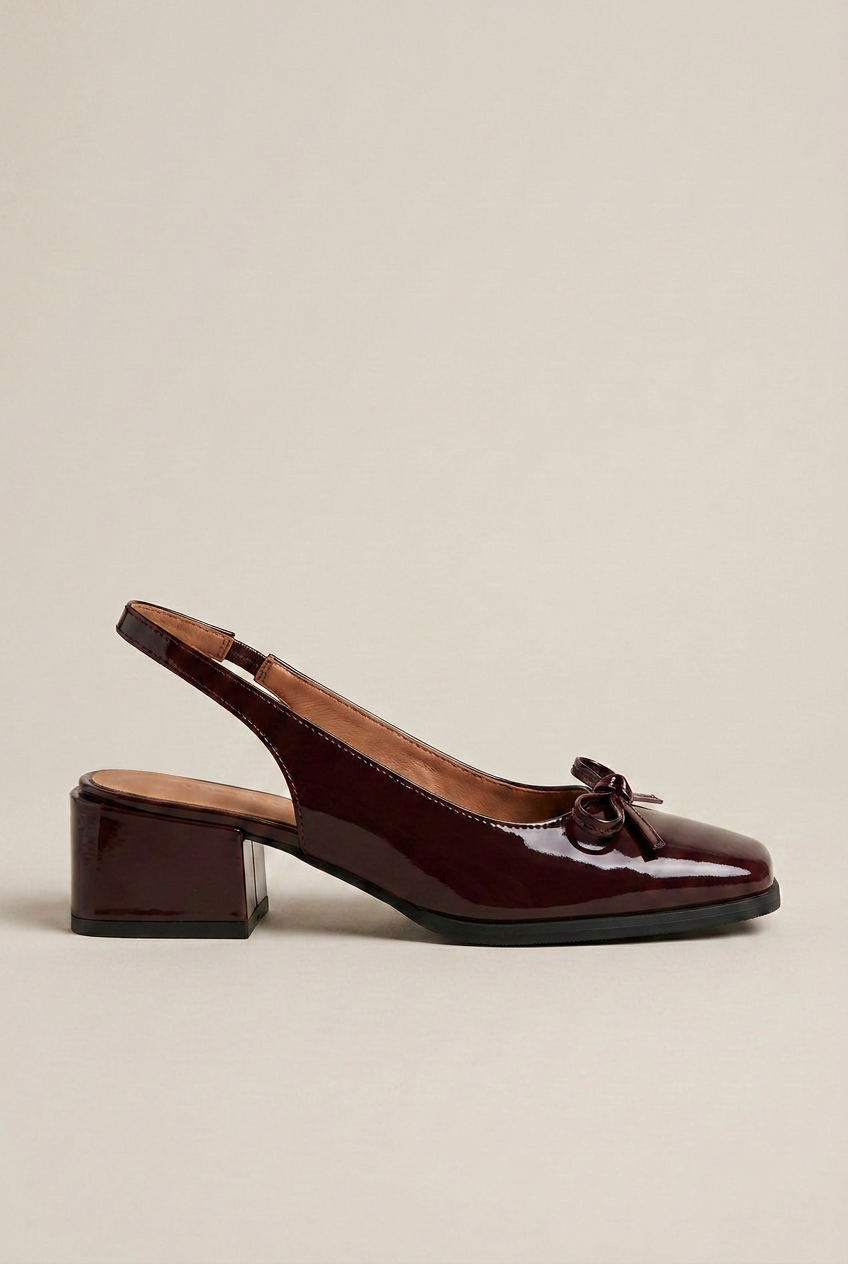 Ondine | Square Toe Mary Jane Sandals Women French Retro Thick Heel