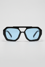 Vantage | Double Beam Sunglasses Irregular Polygon UV400 Lightweight PC Frame