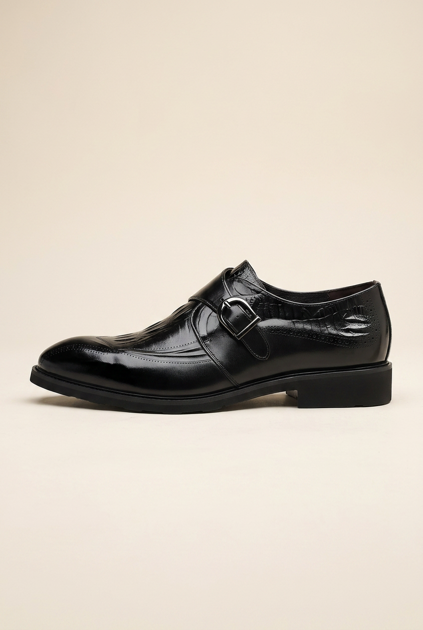 Racine | Men's Genuine Leather Business Casual Shoes Slip-On Dress Shoes