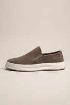 Repere | Men's Casual Slip-On Loafers Round Toe Breathable Flat Comfort