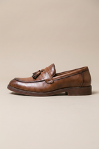Facette | Men's Leather Shoes Casual Low-Top Round-Toe Spring Leisure Business-Casual Shoes