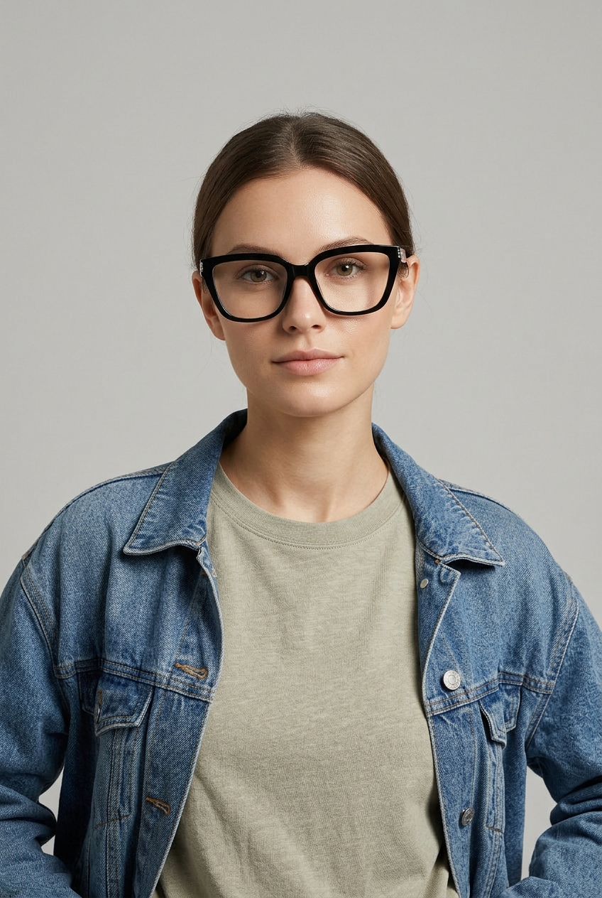 Lumen | Fashion Blue Light Blocking Glasses Butterfly Full-Frame Anti-Eye-Strain Optical Computer Glasses