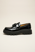 Bastion | Men's Tassel Loafers Slip-On Platform Dress Shoes Business Casual