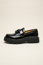 Bastion | Men's Tassel Loafers Slip-On Platform Dress Shoes Business Casual