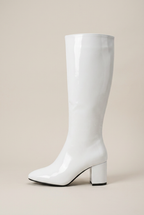 Ondine | High Heel Below-Knee Boots Square Toe Thick Heel Tall Boots