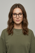 Lumen | Blue Light Blocking Glasses Ultralight Round TR90 Frame Prescription