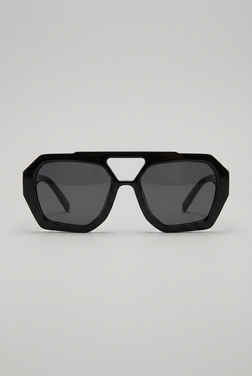 Vantage | Double Beam Sunglasses Irregular Polygon UV400 Lightweight PC Frame