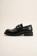 Racine | Men's Genuine Leather Loafers Slip-On Square Toe Casual Shoes