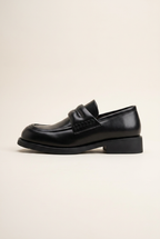 Racine | Men's Genuine Leather Loafers Slip-On Square Toe Casual Shoes