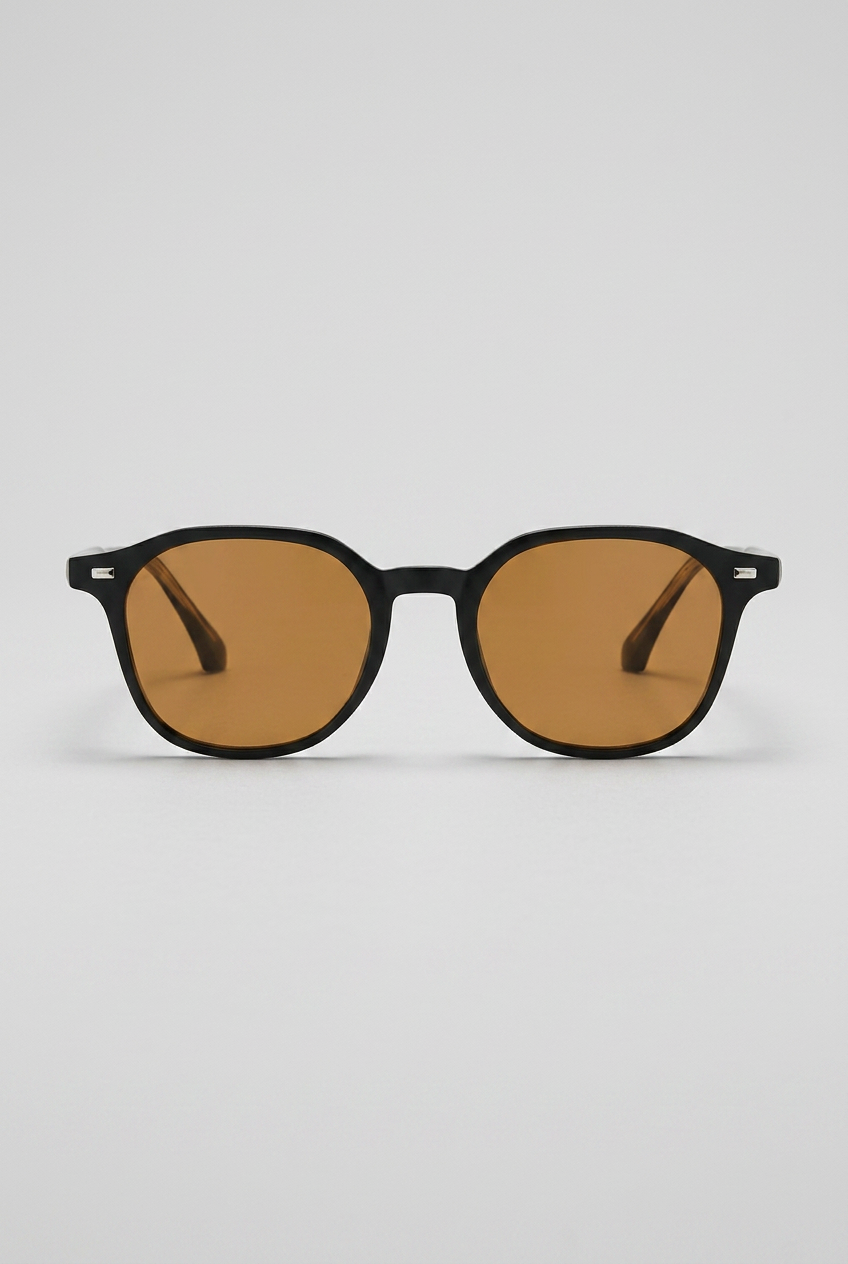 Vantage | Polygon Sunglasses TR90 Metal Frame UV400 Lightweight Full Frame
