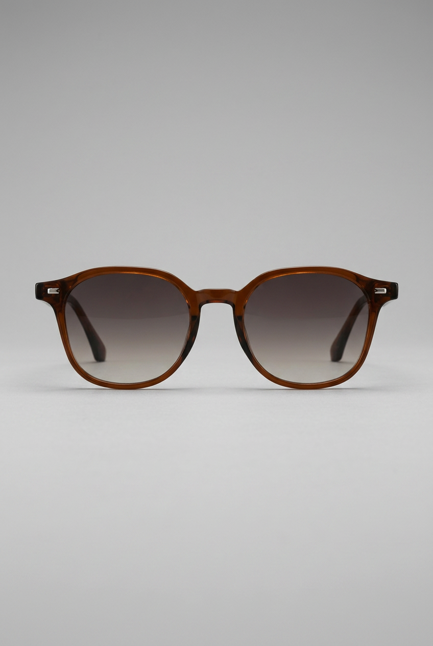 Vantage | Polygon Sunglasses TR90 Metal Frame UV400 Lightweight Full Frame